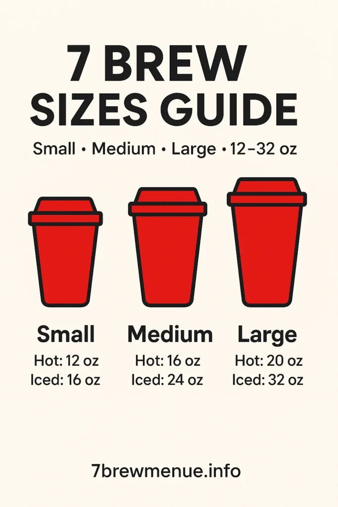 7 Brew Sizes